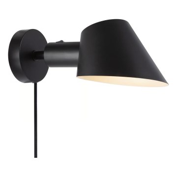 Nordlux - Zidna svjetiljka STAY 1xE27/60W/230V crna