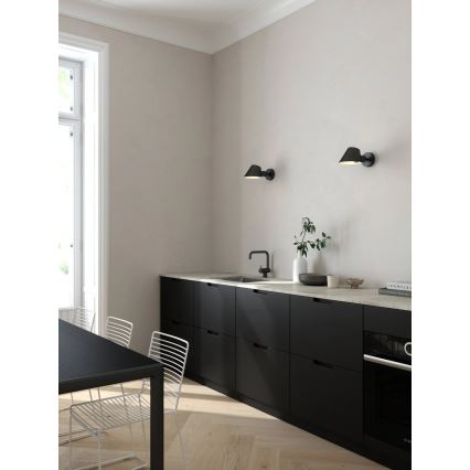Nordlux - Zidna svjetiljka STAY 1xE27/60W/230V crna