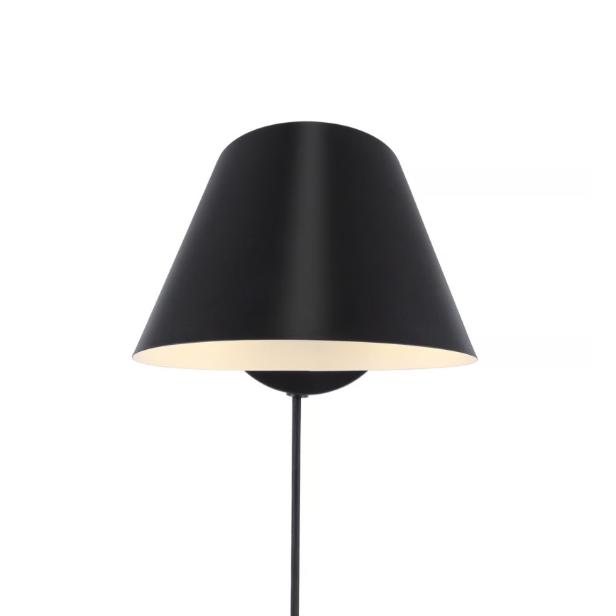 Nordlux - Zidna svjetiljka STAY 1xE27/60W/230V crna