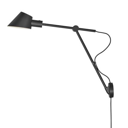 Nordlux - Zidna svjetiljka STAY 1xE27/60W/230V crna