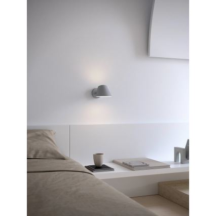 Nordlux - Zidna svjetiljka STAY 1xE27/60W/230V siva