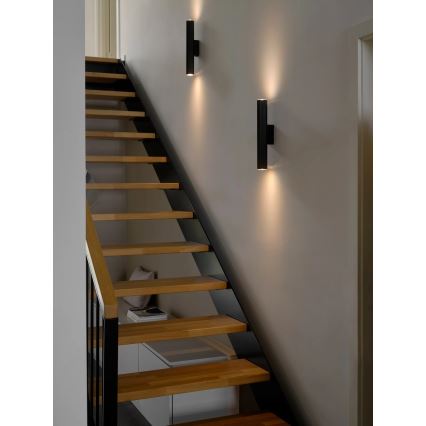 Nordlux - Zidna svjetiljka VICO 2xGU10/5W/230V crna
