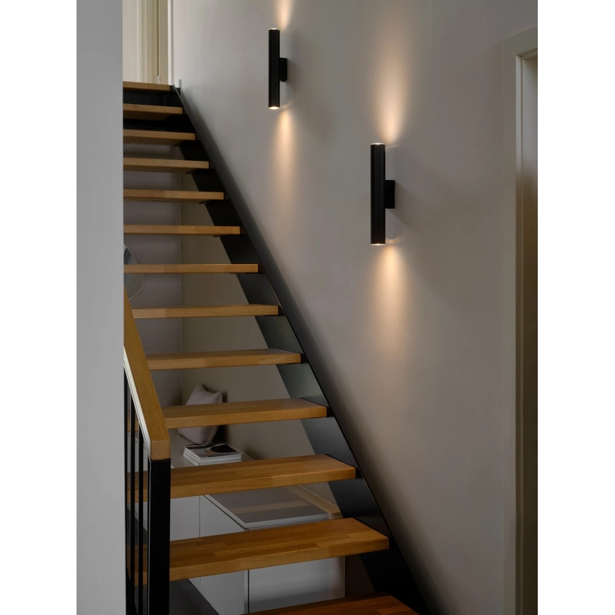 Nordlux - Zidna svjetiljka VICO 2xGU10/5W/230V crna