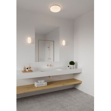 Nordlux - Zidna svjetiljka za kupaonicu FOAM 1xE27/55W/230V IP44 bijela
