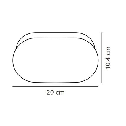 Nordlux - Zidna svjetiljka za kupaonicu FOAM 1xE27/55W/230V IP44 bijela