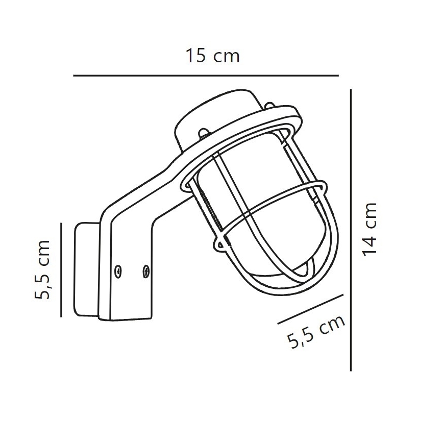 Nordlux - Zidna svjetiljka za kupaonicu MARINA 1xG9/40W/230V IP44 sjajni krom