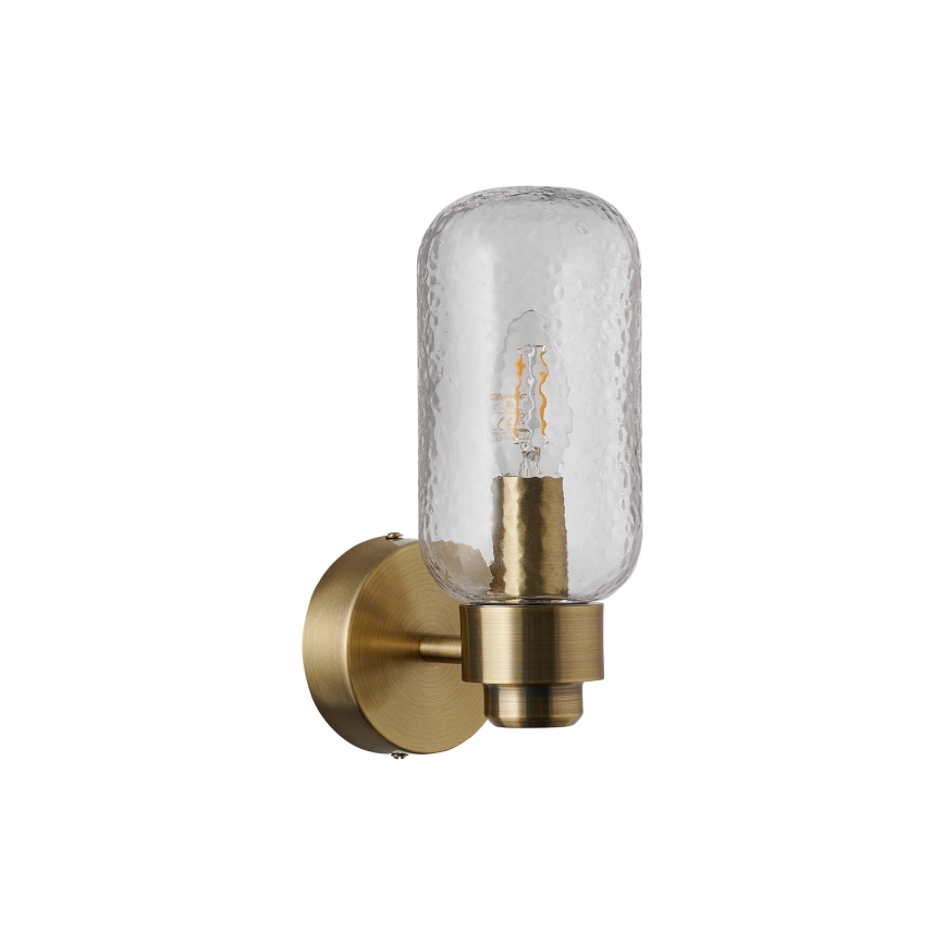 Nordlux - Zidna svjetiljka za kupaonicu TUTAN 1xE14/25W/230V IP44 mesing