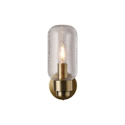 Nordlux - Zidna svjetiljka za kupaonicu TUTAN 1xE14/25W/230V IP44 mesing