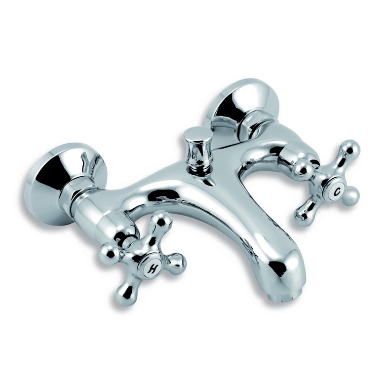 Novaservis - Baterija za kadu TITANIA RETRO, sjajni krom