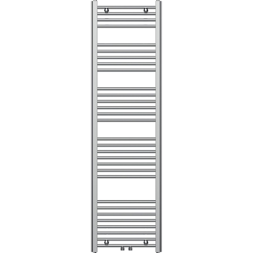 Novaservis - Kupaonski ljestvičasti radijator 423W/230V 160x45 cm sjajni krom ravan
