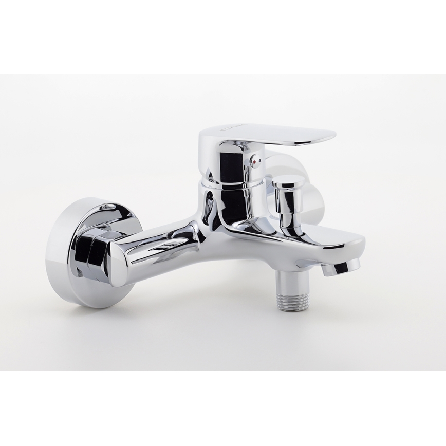 Novaservis - Set za kadu s baterijom TITANIA COSMOS, sjajni krom