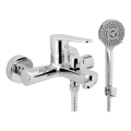 Novaservis - Set za kadu s baterijom TITANIA FRESH ECO, sjajni krom