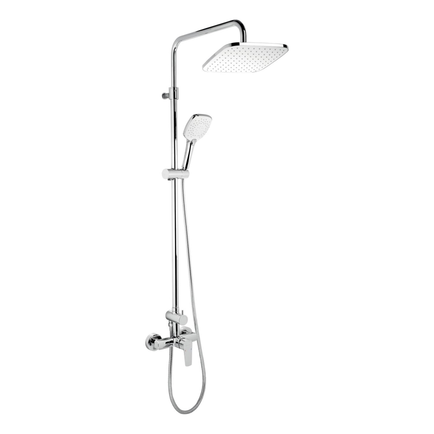 Novaservis - Tuš set s baterijom METALIA ECO sjajni krom