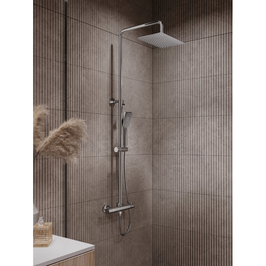 Novaservis - Tuš set s termostatskom baterijom METALIA ECO sjajni krom