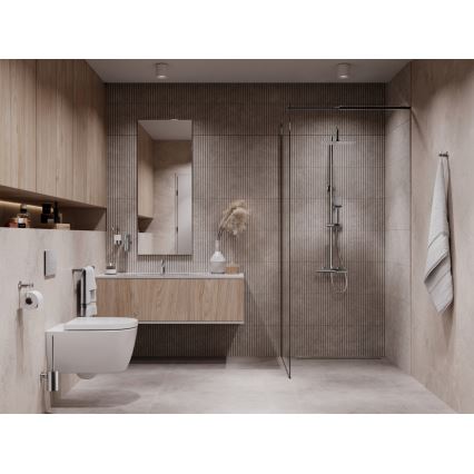Novaservis - Tuš set s termostatskom baterijom METALIA ECO sjajni krom