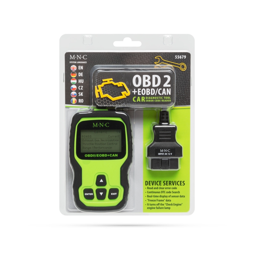 OBD2/12V autodiagnostika