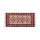 Obostrani orijentalni tepih KILIM 80x150 cm crveni/bež