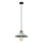 Odlivena lampa MANAVGAT 1xE27/40W/230V plava/smeđa