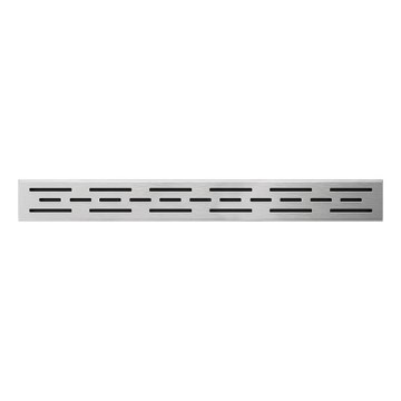 Odvodni žlijeb 59,5x2,3 cm inox/srebrna