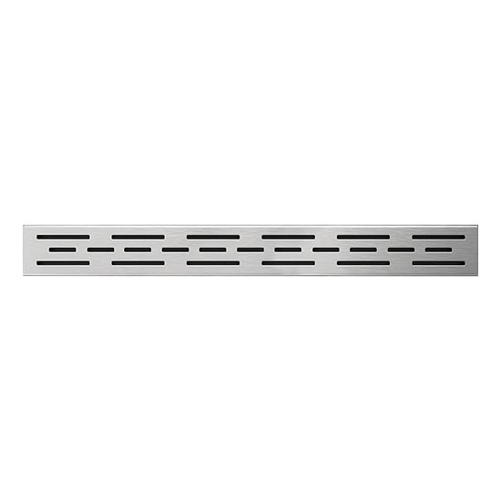 Odvodni žlijeb 59,5x2,3 cm inox/srebrna