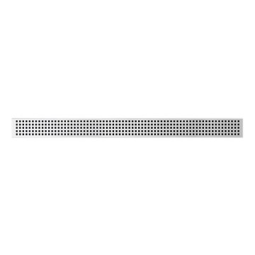 Odvodni žlijeb 69,5x2,3 cm inox/srebrni