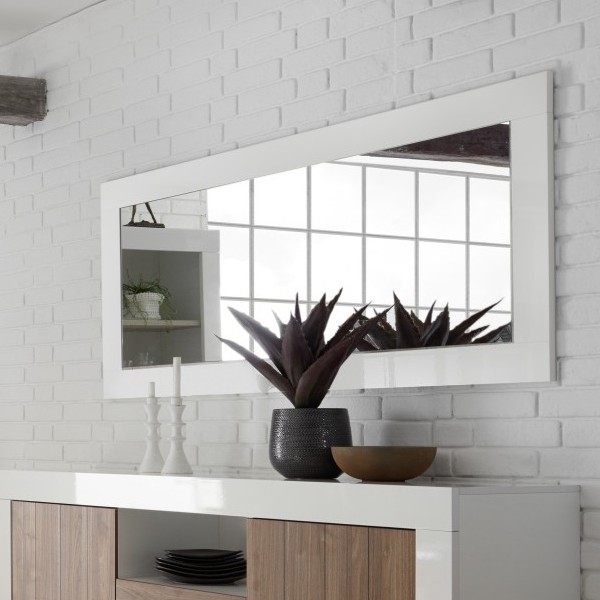 Ogledalo FINERA 75x170 cm bijelo