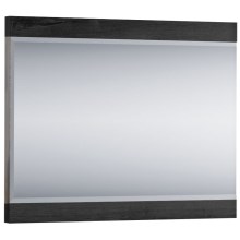 Ogledalo LANDU 61,5x63,5 cm crna