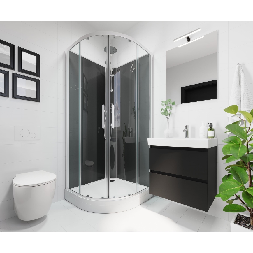 Ogledalo za kupaonicu NORDBORG 80x75 cm