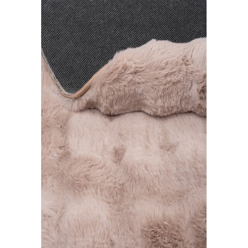 Okrugli tepih RABBIT BUBBLE 160 cm bež