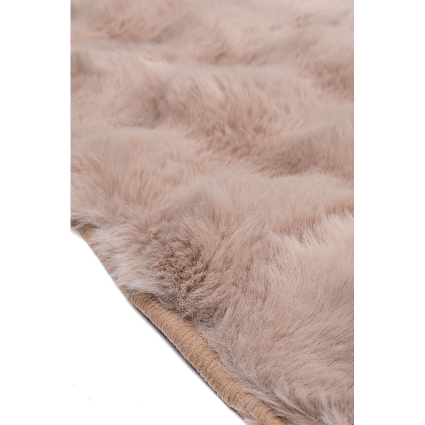 Okrugli tepih RABBIT BUBBLE 160 cm bež