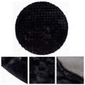 Okrugli tepih RABBIT BUBBLE 160 cm crni