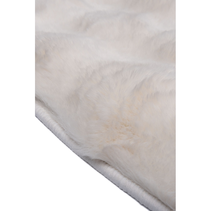 Okrugli tepih RABBIT BUBBLE 160 cm krem