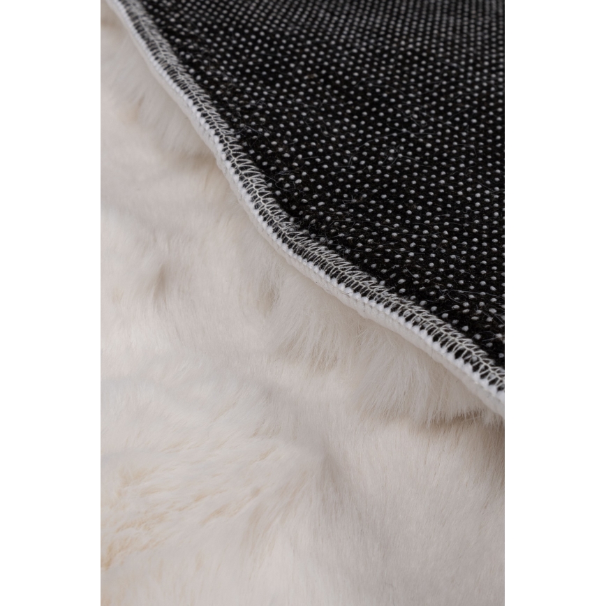 Okrugli tepih RABBIT BUBBLE 160 cm krem