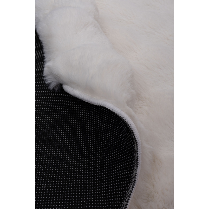 Okrugli tepih RABBIT BUBBLE 160 cm krem