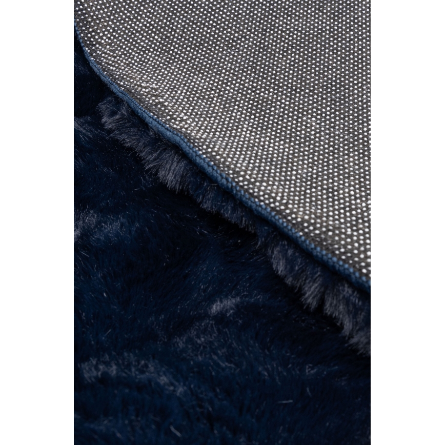 Okrugli tepih RABBIT BUBBLE 160 cm plavi