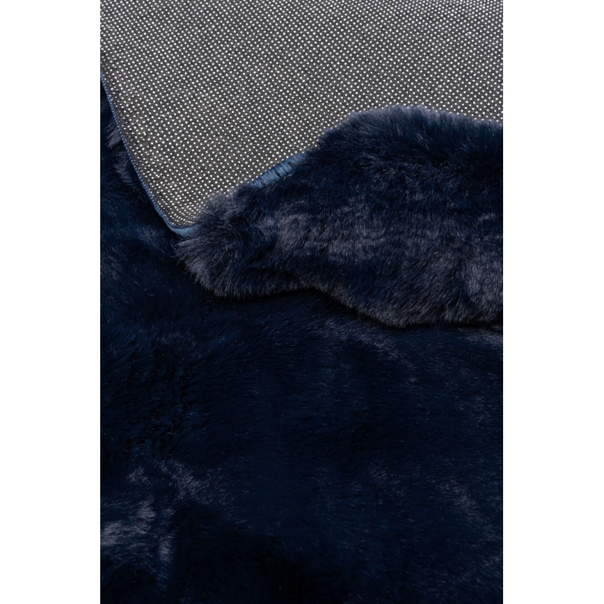 Okrugli tepih RABBIT BUBBLE 160 cm plavi