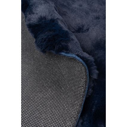 Okrugli tepih RABBIT BUBBLE 160 cm plavi