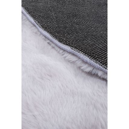 Okrugli tepih RABBIT BUBBLE 160 cm sivi