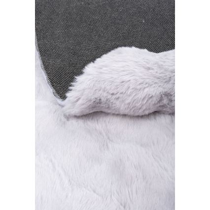 Okrugli tepih RABBIT BUBBLE 160 cm sivi