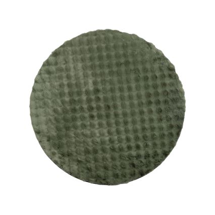 Okrugli tepih RABBIT BUBBLE 160 cm, zelene boje