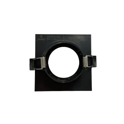 Okvir za ugradnu GU10 svjetiljku 8,6x8,6 cm, crne boje