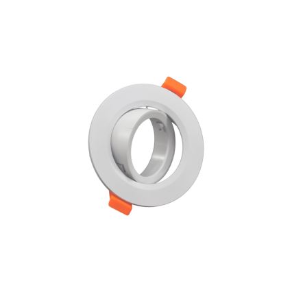 Okvir za ugradnu svjetiljku GU10, promjer 9 cm, bijeli