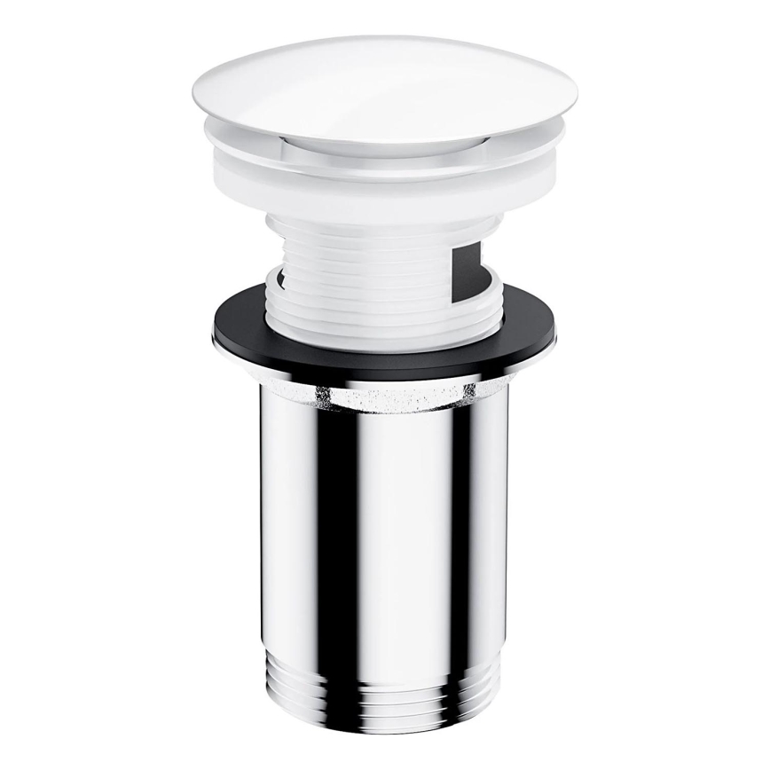OMNIRES A706BP - Gornji dio sifona za umivaonik CLICK-CLACK pr. 6,6 cm sjajna bijela