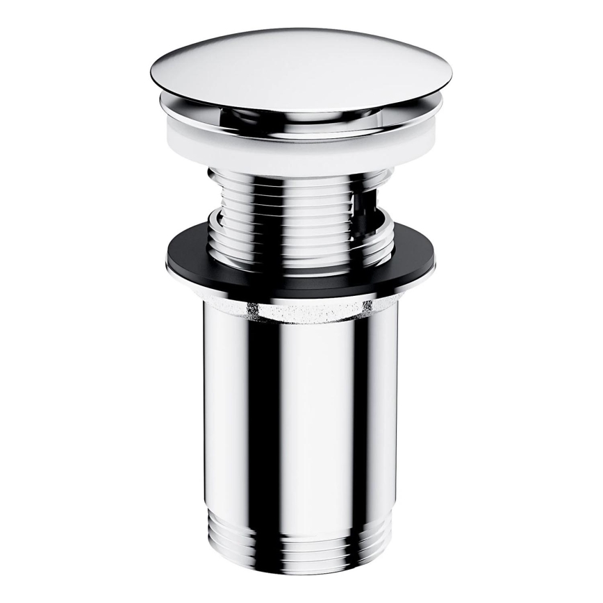 OMNIRES A706CR - Gornji dio sifona za umivaonik CLICK-CLACK pr. 6,6 cm sjajni krom