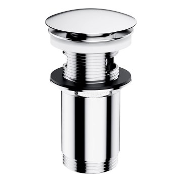 OMNIRES A706CR - Slavina za umivaonik CLICK-CLACK promjera 6,6 cm sjajni krom