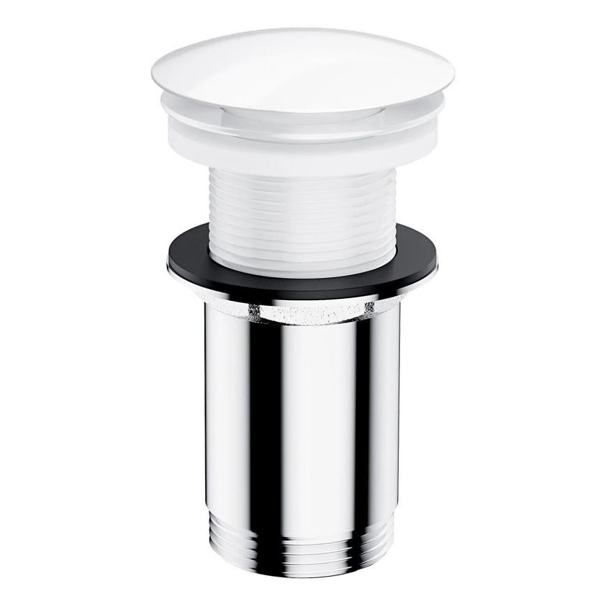 OMNIRES A716BP - Gornji dio sifona za umivaonik CLICK-CLACK pr. 6,6 cm sjajna bijela