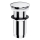 OMNIRES A716CR - Gornji dio sifona za umivaonik CLICK-CLACK pr. 6,6 cm sjajni krom