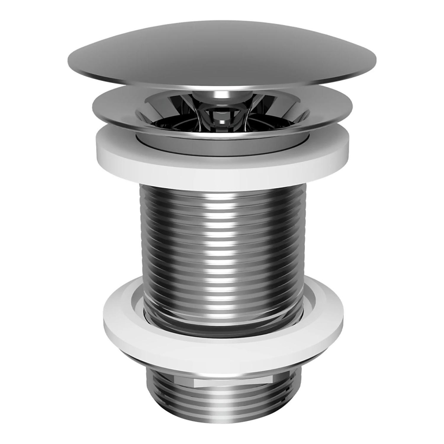 OMNIRES A82CR - Gornji dio sifona za umivaonik DRAIN pr. 7,2 cm sjajni krom