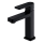 OMNIRES BA7810BL - Slavina za umivaonik BARETTI, 17 cm, mat crne boje