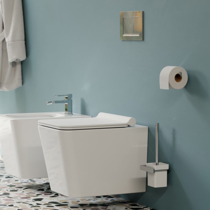 OMNIRES BOSTONDEBP - WC daska SoftClose BOSTON duroplast/sjajna bijela